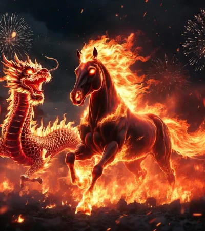 El caballo de fuego trae buenas energías