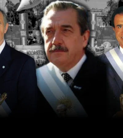 Raúl Alfonsín lidera el podio sindical con 13 huelgas.