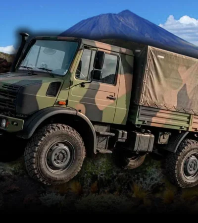 El regreso de un mito: así es el nuevo Unimog U4000 del Ejército.