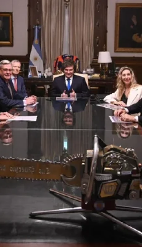 Milei con los inversores mineros