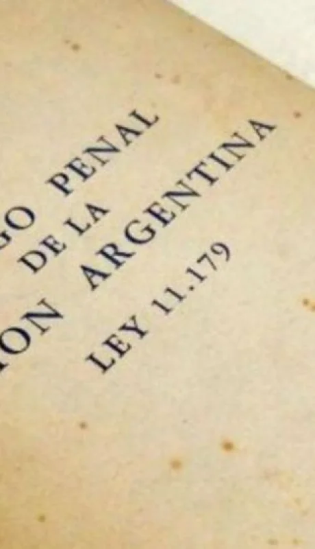 Código penal de la Nacion Argentina