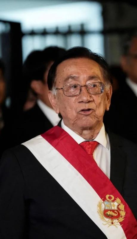 El Congreso eligió a José María Balcázar como presidente del Perú.