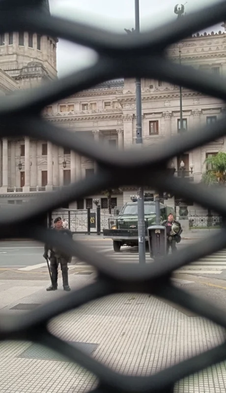 Modernización Laboral: Congreso blindado ante masiva protesta