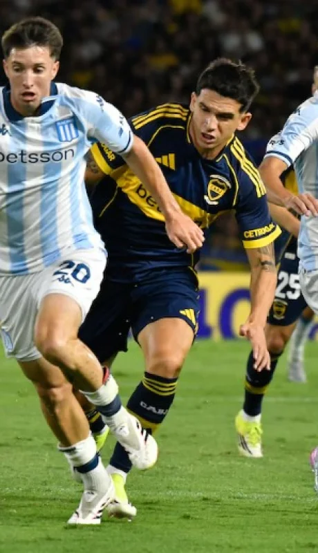 Boca y Racing no se sacaron ventaja en La Bombonera