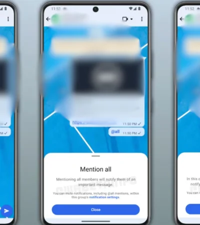 La función @all notifica a todos los miembros de un grupo con una sola etiqueta.