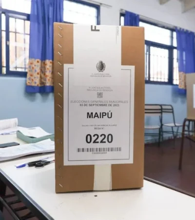 Maipú fue uno de los distritos que tuvo acto comicial hoy