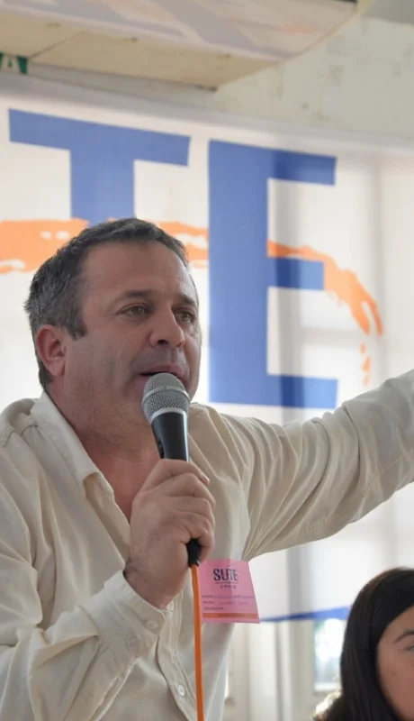 Gustavo Correa, Secretario General del SUTE