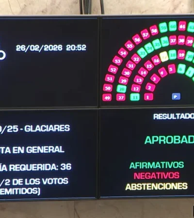 La iniciativa se aprobó con 40 votos afirmativos, recibió 31 rechazos y una abstención, y ahora la escena se trasladará a la Cámara de Diputados.