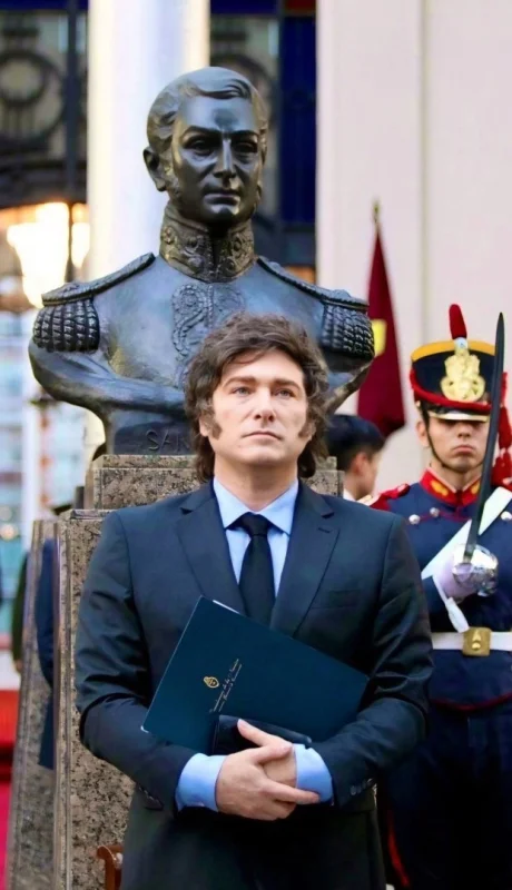 Milei y su publicaicón en redes.