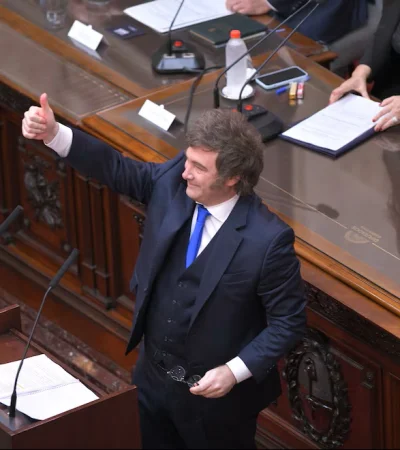 Javier Milei inauguró las sesiones ordinarias 2026.