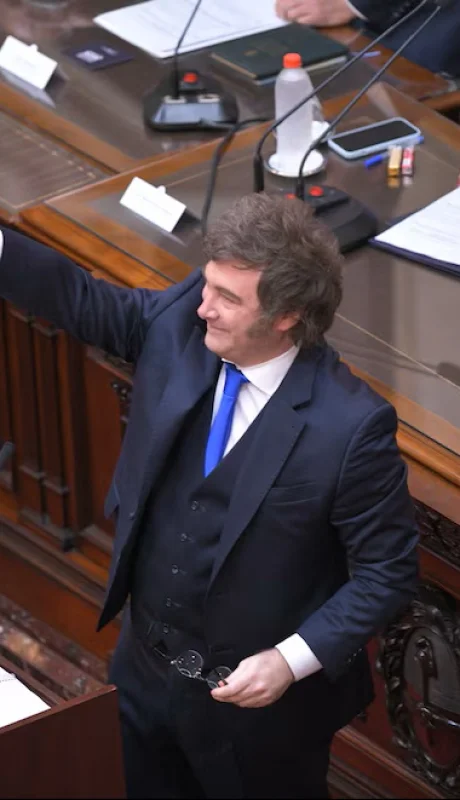 Javier Milei inauguró las sesiones ordinarias 2026.