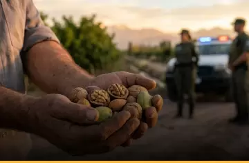 Frutos secos en Mendoza: blindan rutas contra el robo