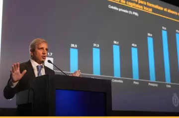 Caputo en Mendoza: estabilidad económica y baja de impuestos