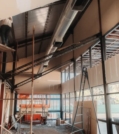 Avances de obras en la Terminal de Tupungato