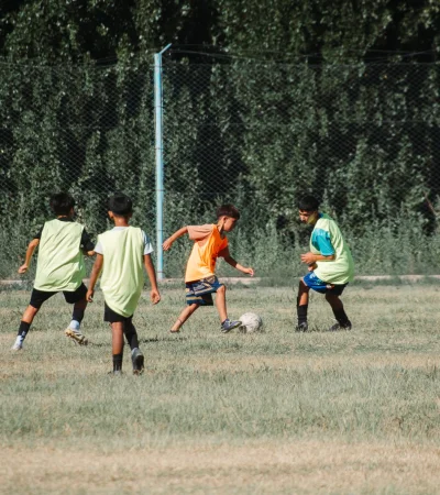 Prueba de jugadores de diferentes categorías