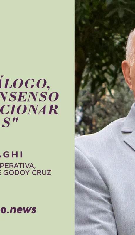 Emilio Magnaghi, Presidente de La Cooperativa, Empresa Eléctrica de Godoy Cruz