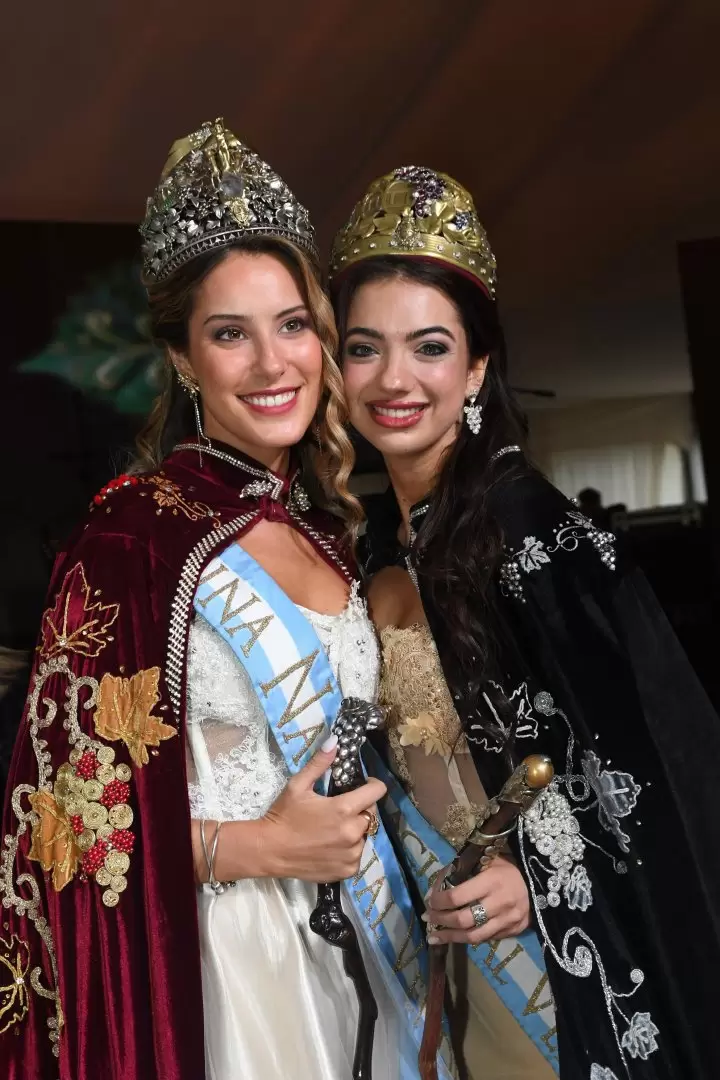 Reina y Virreina Vendimia 2025: Alejandrina Funes y Sofía Perfumo.