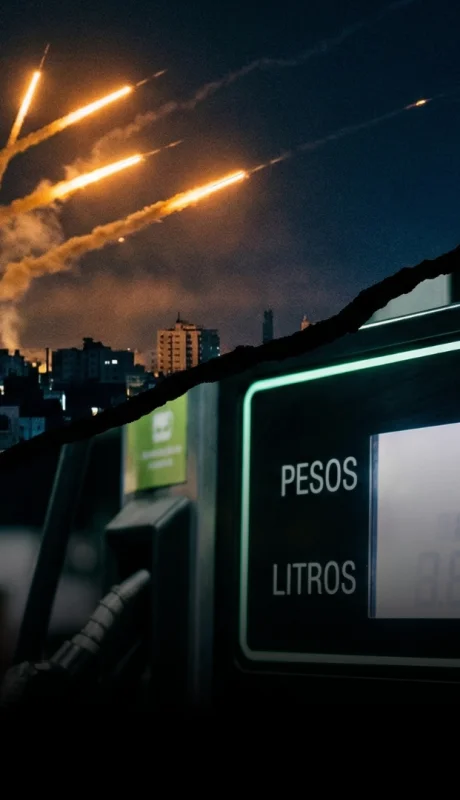 El conflicto entre Irán y EE.UU. dispara el petróleo y presiona los surtidores locales.