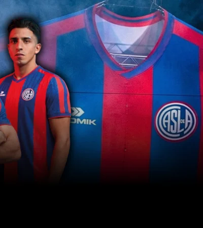 San Lorenzo presenta su nueva camiseta 2026 con diseño de fileteado porteño