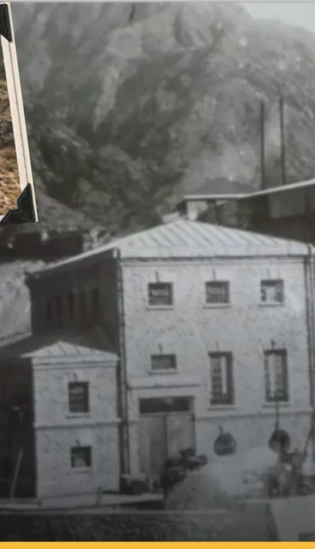 Las Ruinas de Fader, en la Ruta 82: el imponente vestigio de lo que fue la primera usina hidroeléctrica de Argentina en 1910.