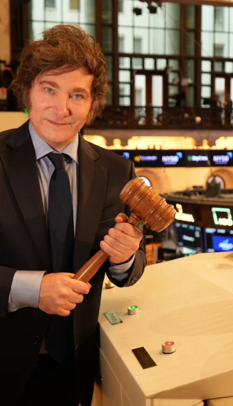 javier milei en nueva york