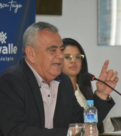 El intendente lavallino en la apertura de sesiones 2026
